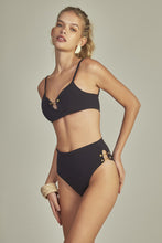 Charger l'image dans la galerie, Model Front: Empress Set Bikini Antigua Black