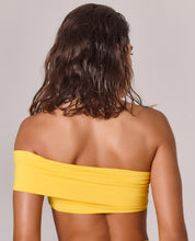 Charger l'image dans la galerie, Model Back: Empress Top Top Biquini Off Shoulder Amarelo