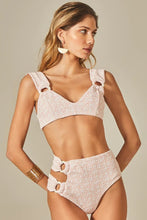 Charger l'image dans la galerie, Gallery: Empress Set Hoop Sloane Pink Tweed Texture