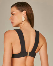 Charger l'image dans la galerie, Model Back: Empress Top Top Biquini Mia Textura Flat Preto