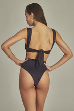 Charger l'image dans la galerie, Model Back: Empress One-Piece Bouche Body Black
