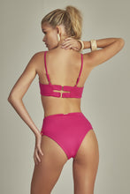 Charger l'image dans la galerie, Model Back: Empress Set Bikini Antigua Fuchsia Pink
