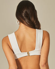 Charger l'image dans la galerie, Image 04: Empress Top Top Hoop Sloane White Tweed Texture
