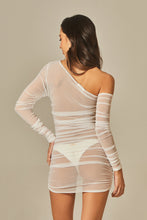 Charger l'image dans la galerie, Model Back: Empress Mini Dress Yasmin Dress White Tule

