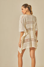 Charger l'image dans la galerie, Model Back: Empress Kaftans / Cover Ups Offwhite Tunica Nikki
