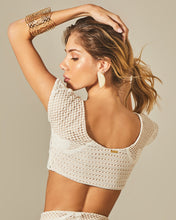 Charger l&#39;image dans la galerie, Beach Top Cherie Sixty Off White Lace
