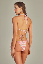 Charger l&#39;image dans la galerie, Bottom Bikini Danielle Pink Chevron
