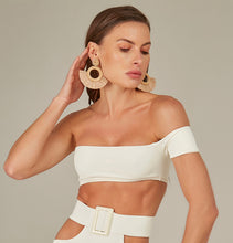 Charger l&#39;image dans la galerie, Image 04: Empress Top Top Biquini Suzy Textura Flat Off White
