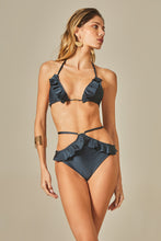 Charger l&#39;image dans la galerie, Model Front: Empress Top Top Cindy Bikini Navy Blue
