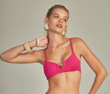 Charger l&#39;image dans la galerie, Top Bikini Antigua Fuchsia Pink
