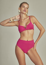 Charger l&#39;image dans la galerie, Top Bikini Antigua Fuchsia Pink
