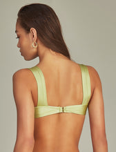 Charger l&#39;image dans la galerie, Top Bikini Bouche Olive Green
